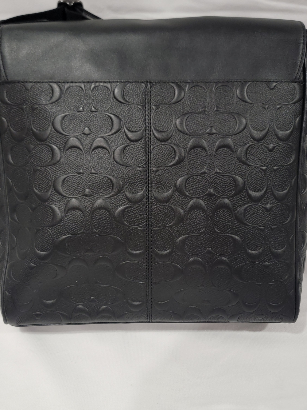 Coach Houston Map Messenger Bag In Signature Leather F73340 - Picture 6 of 7